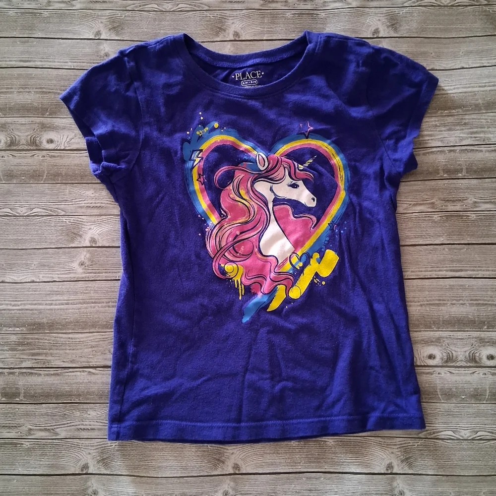 10/$40 The Children's Place Girl's Unicorn Tee